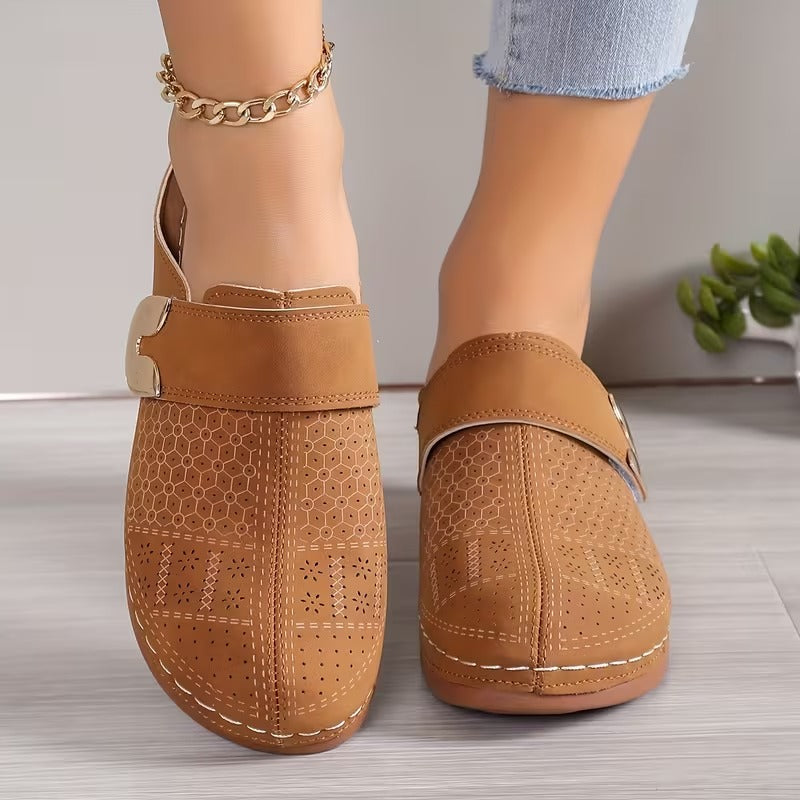 Nicole – Orthopedic Leather Sandals