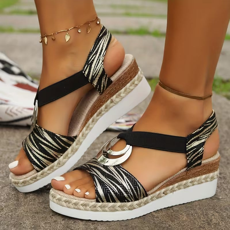 Samantha – Orthopedic Wedge Sandals