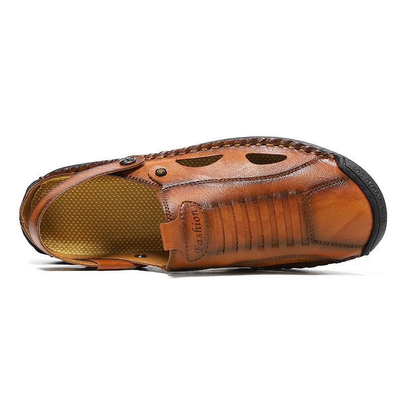 Thomas – Orthopedic Leather Sandals